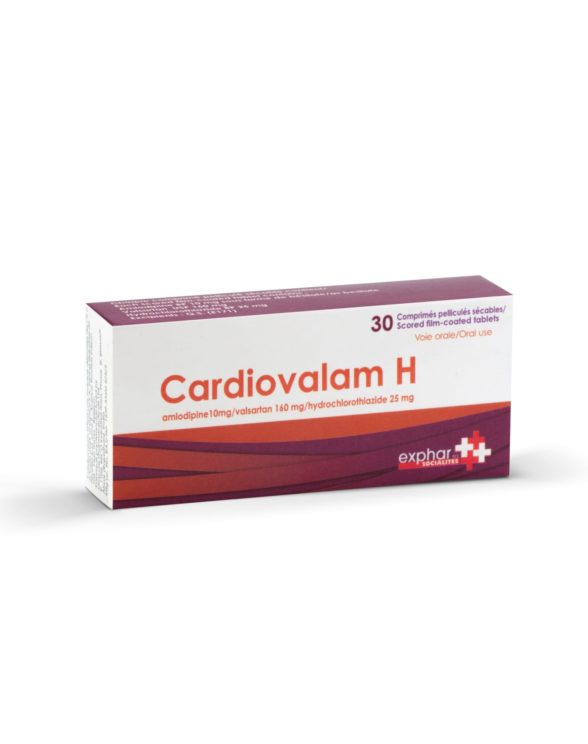Le Cardiovalam H - médicament cardiologique par exphar