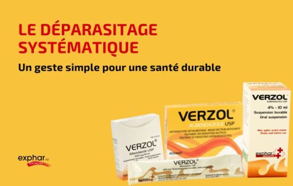 Verzol : solution de déparasitage systématique